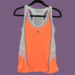 Adidas by Stella McCartney Coral Barricade Athletic Barbiecore Tennis Tank Top